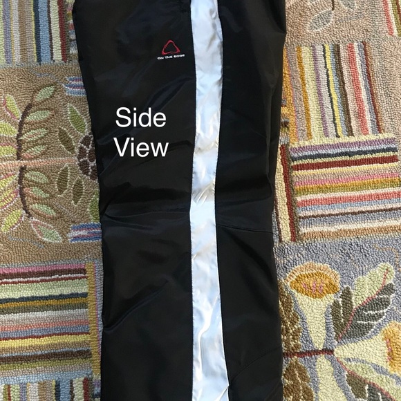 Women’s Ski Pants-On the Edge Black, Large - Picture 6 of 11